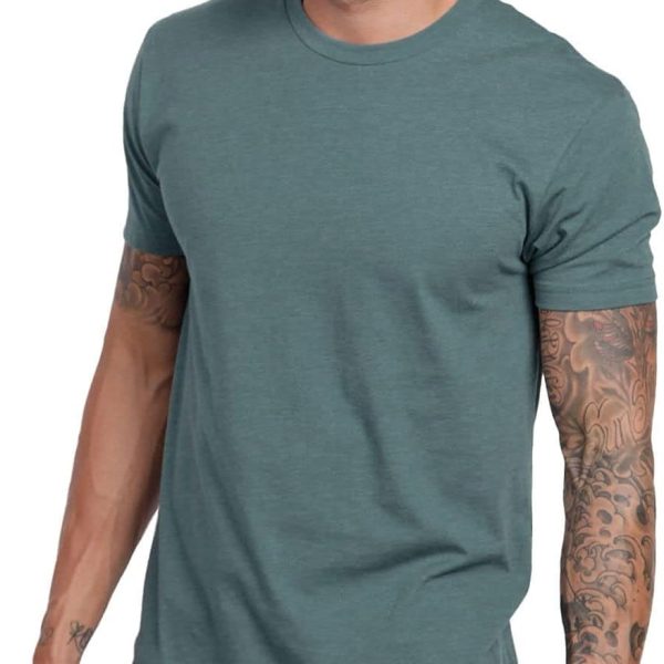 Mens T Shirt - Short  Crew Neck Soft Fitted Tees S - 4XL Fresh Classic Tshirts