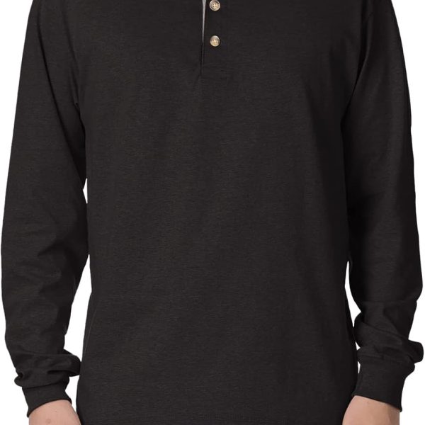Men's T-Shirts, Men's  Henley Shirts, Men's Cotton Long Sleeve Shirts