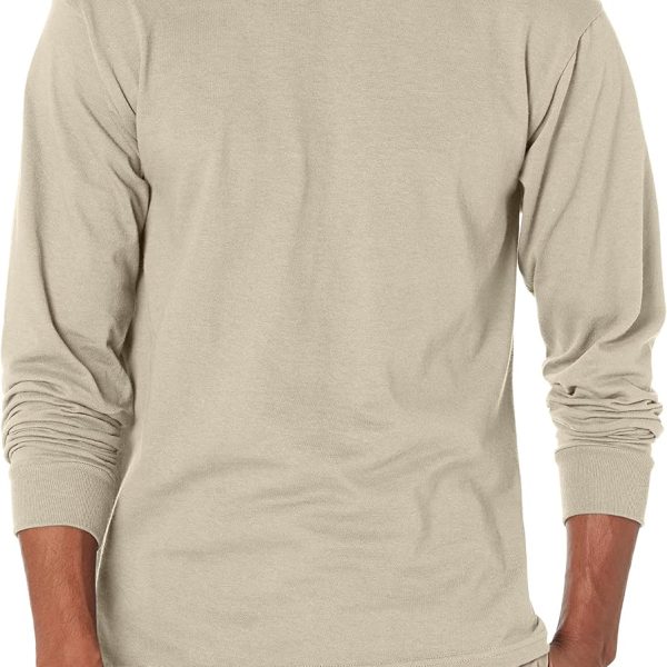 Men's Long-Sleeve Cotton T-Shirt