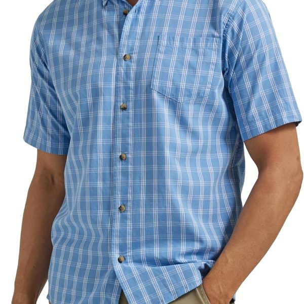 Men's Short  Classic Plaid Shirt