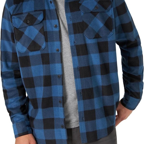 Men's Long Sleeve Heavyweight Fleece Shirt