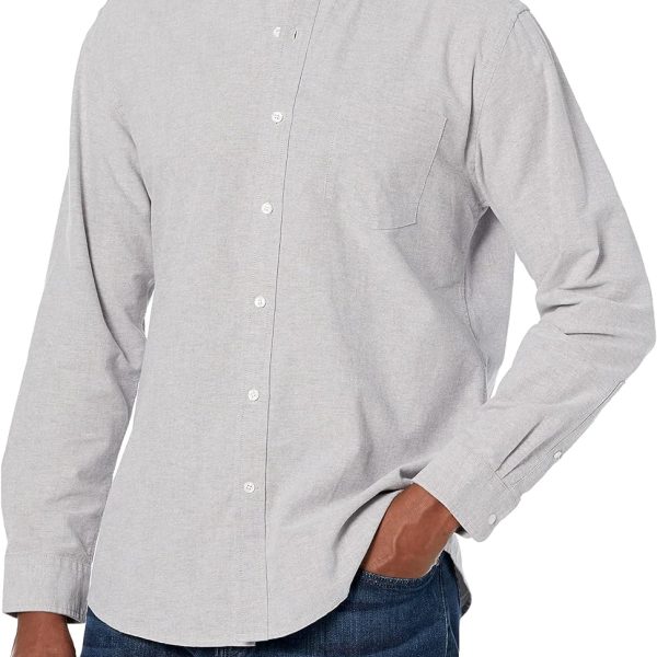 Men's Regular-Fit Long-Sleeve Pocket Oxford Shirt